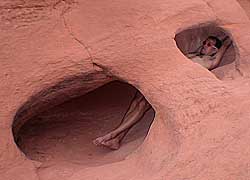 Valleys of Fire, Nevada - Nature Sliding - Offrohr Rutschen
