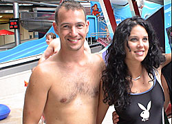 Jens Scherer und Giuliana Marino
