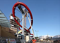 Doppellooping-Wasserrutsche in Wörgl