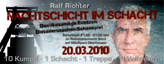 Nachtschicht im Schacht mit Ralf Richter