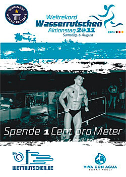 Guinness World Records - Wasserutschen Aktionstag 2011
