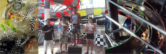 Guinness World Records - 24 Stunden Wasserrutschen